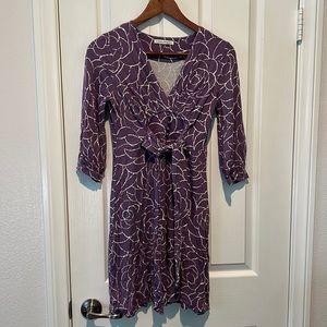 Banana Republic purple dress